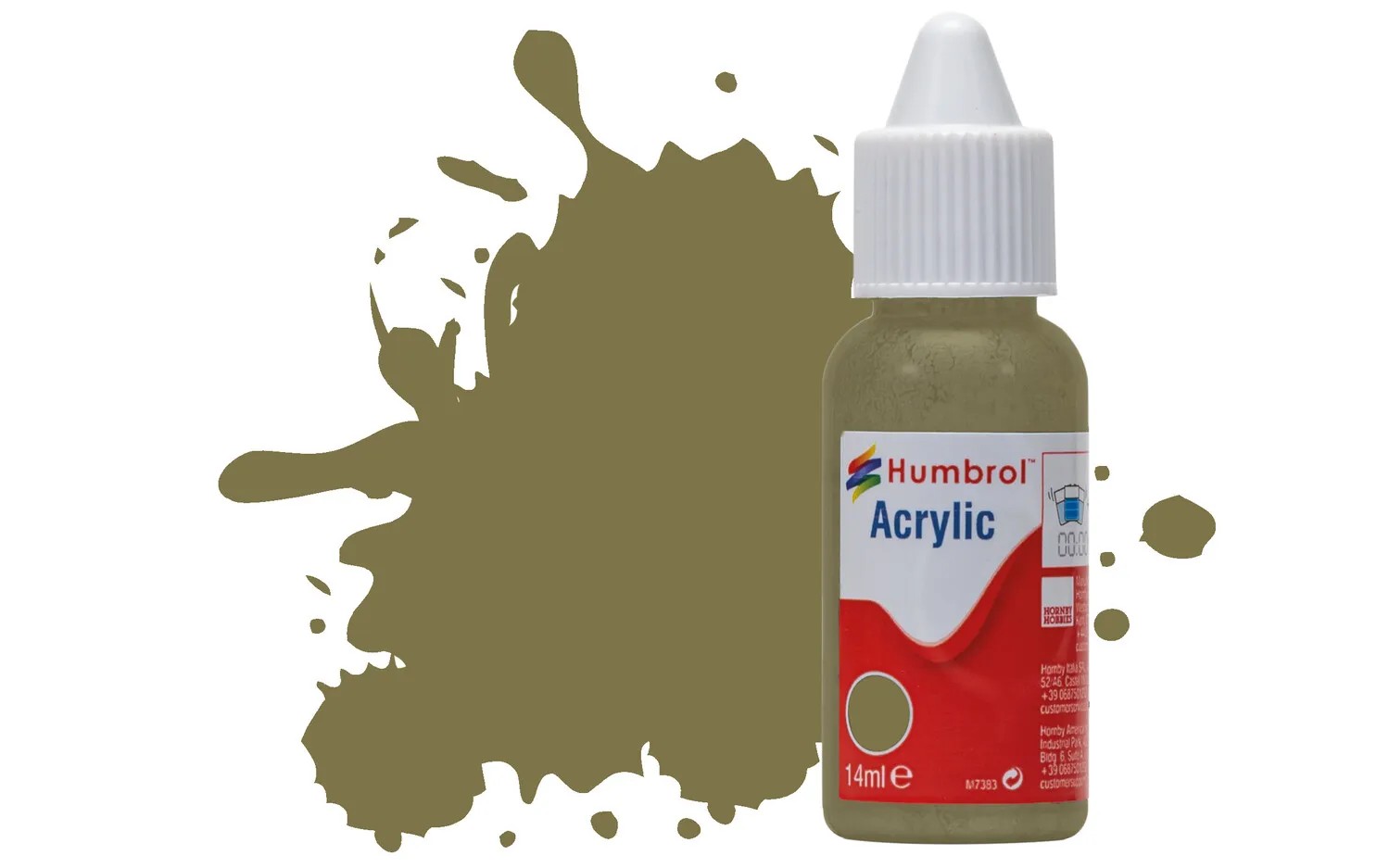 Humbrol No 226 Interior Green Matt Acrylic Paint (14ml)