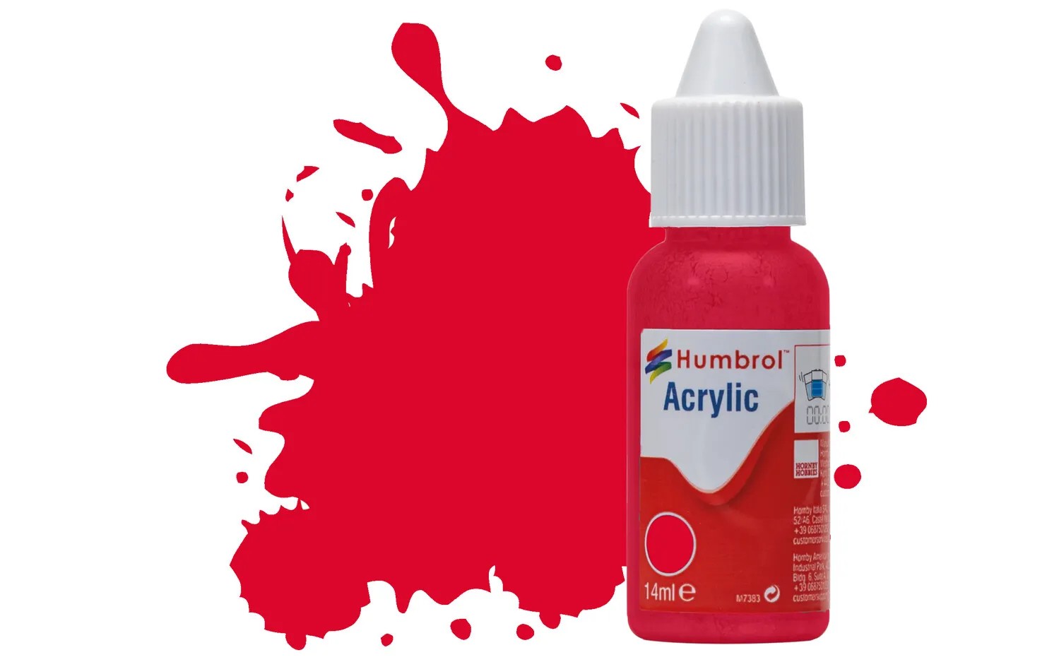 Humbrol No 238 Red Arrow Gloss Acrylic Paint (14ml)
