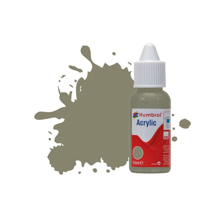 Humbrol No 240 RLM 02 Grau Matt Acrylic Paint (14ml)