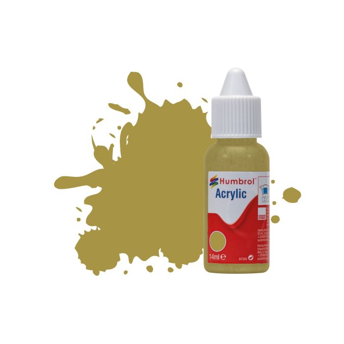 Humbrol No 249 RLM 79 Sandgelb Matt Acrylic Paint (14ml)