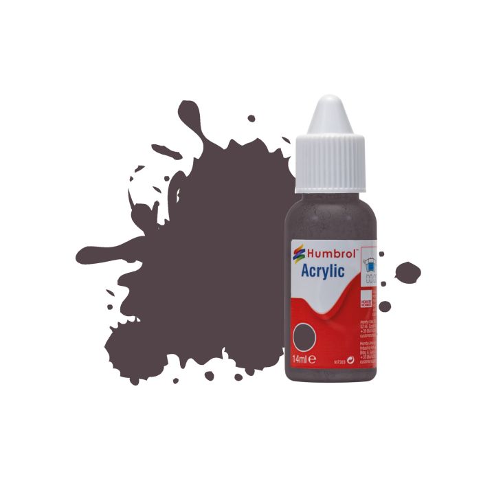 Humbrol No 251 RLM 81 Dunkelbraun Matt Acrylic Paint (14ml)