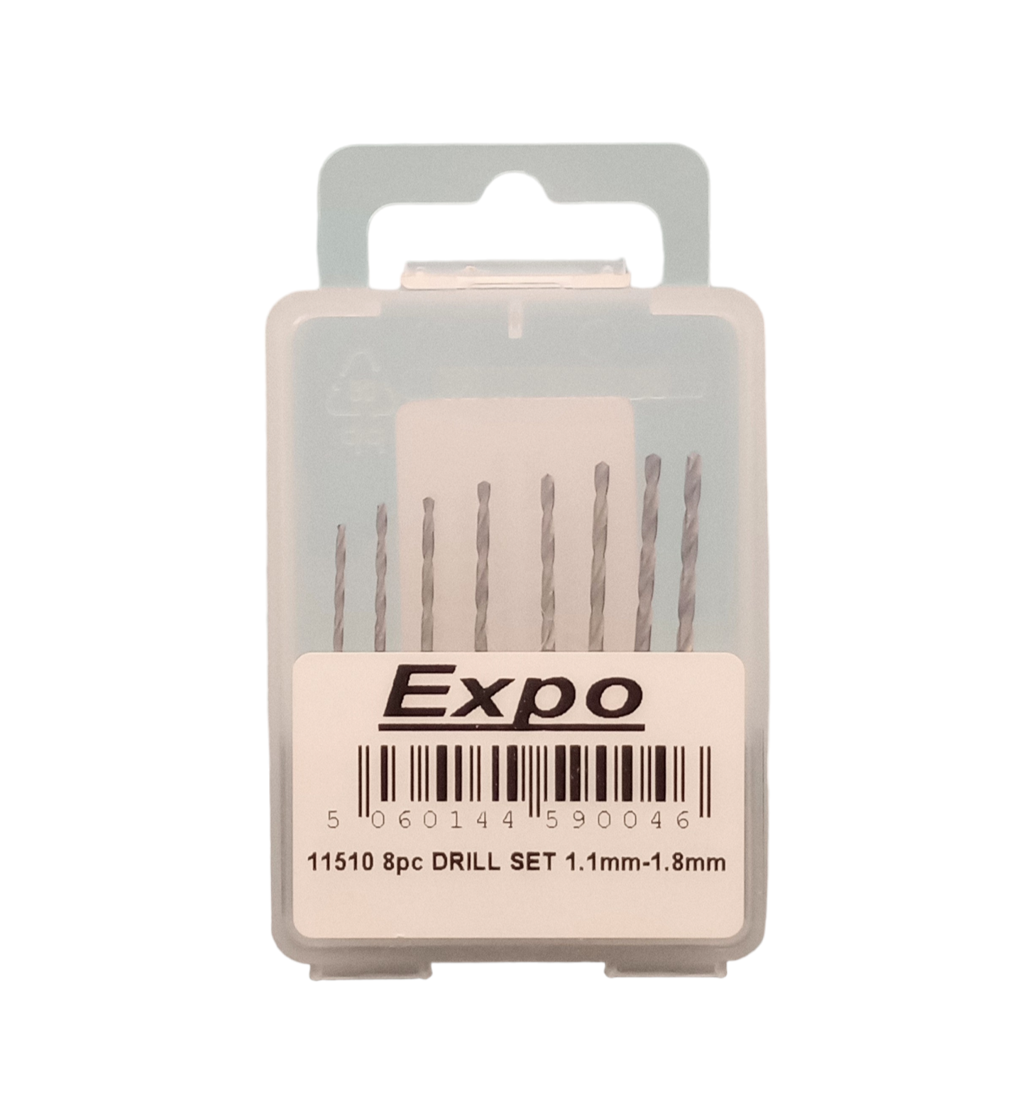 Met Drill Set 8 Piece 1.1-1.8mm