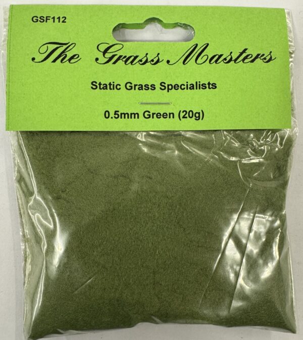 Grass Masters Flock - 0.5mm Green (20g)