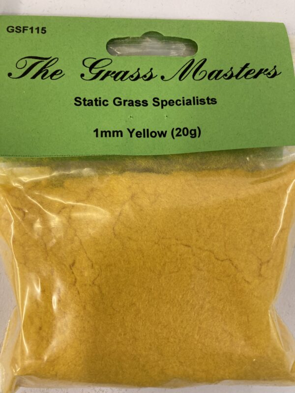Grass Masters Flock - 1mm Yellow (20g)