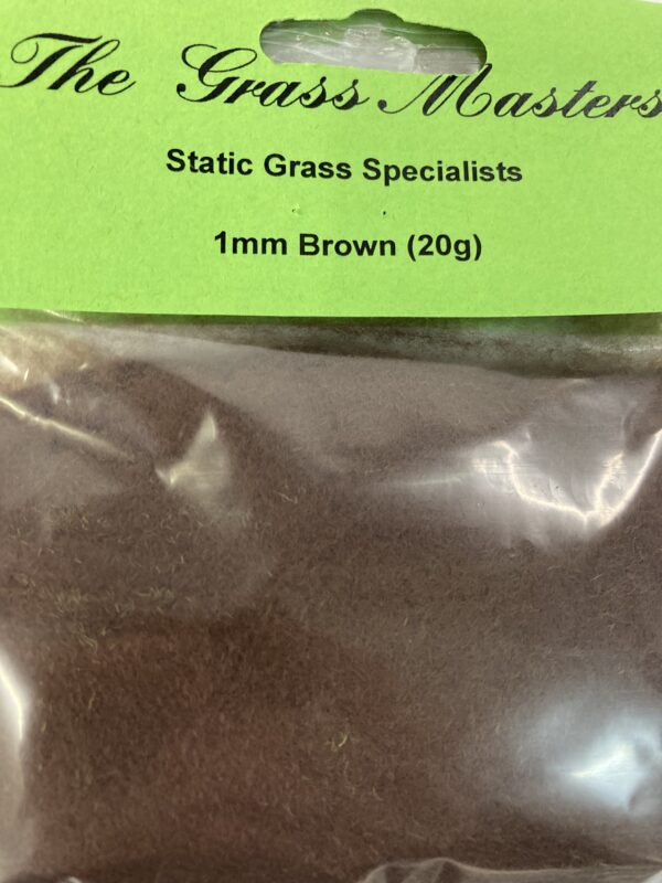 Grass Masters Flock - 1mm Brown (20g)