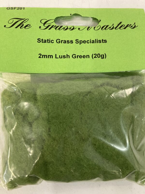 Grass Masters Flock - 2mm Lush Green (20g)