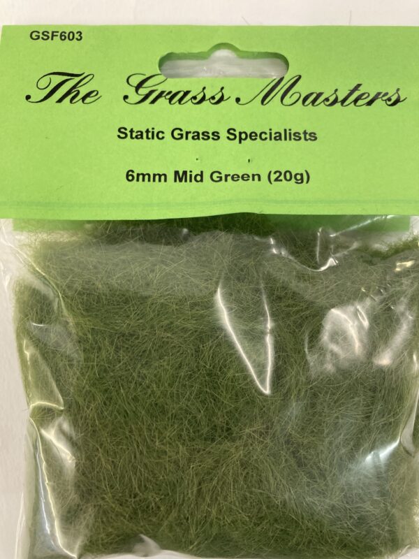 Grass Masters Flock - 6mm Mid Green (20g)