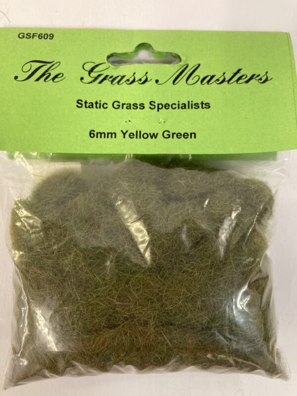 Grass Masters Flock - 6mm Yellow Green (20g)