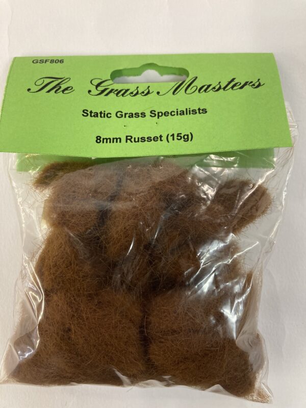 Grass Masters Flock - 8mm Russet 15g