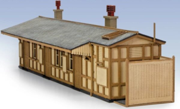 GWR Wooden Station Building (Monkton Combe) Laser-cut LK-205