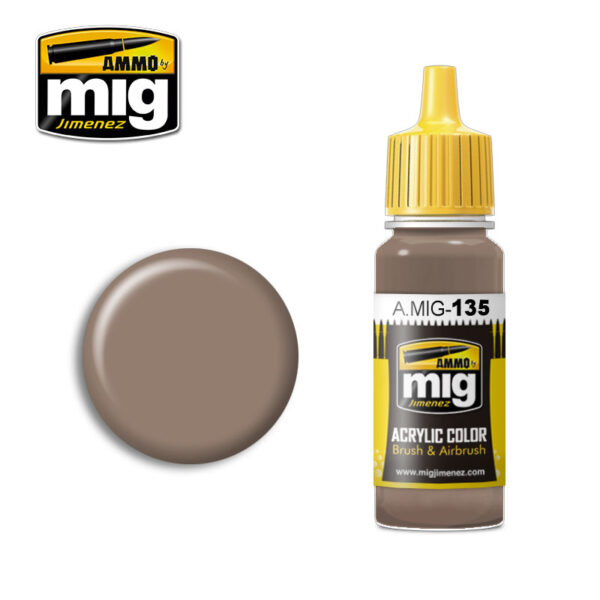 MIG Ammo Acrylic Paint 17ml Cinnamon
