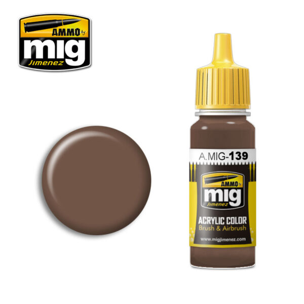 MIG Ammo Acrylic Paint 17ml Red Earth