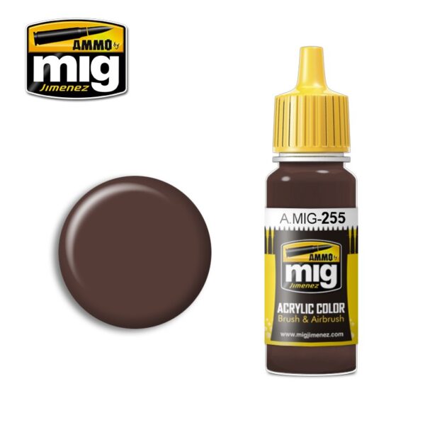 MIG Ammo Acrylic Paint 17ml Braunviulett