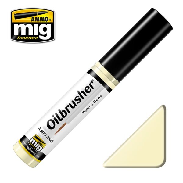 MIG Ammo Oilbrusher Yellow Bone