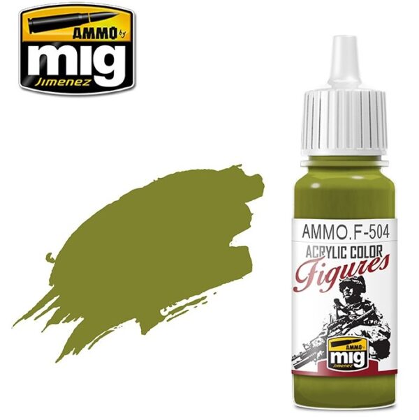 MIG Ammo Acrylic Figure Paint 17ml Yellow Green