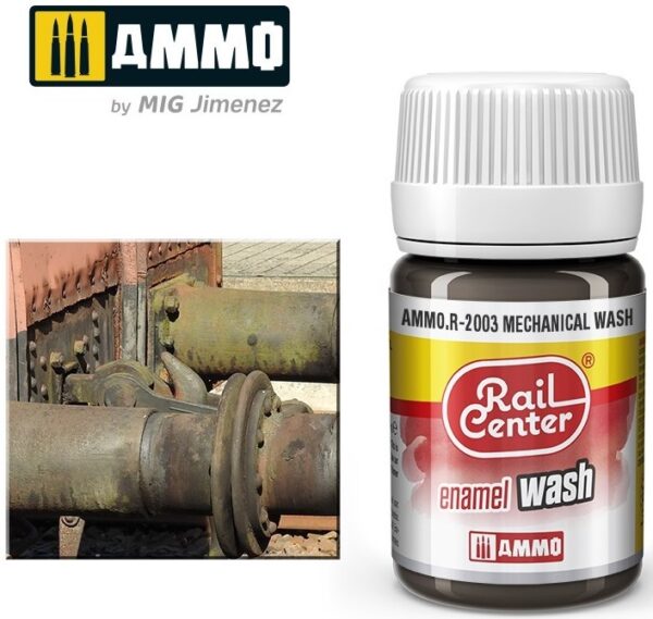 MIG Ammo Rail Center 35ml Mechanical Wash