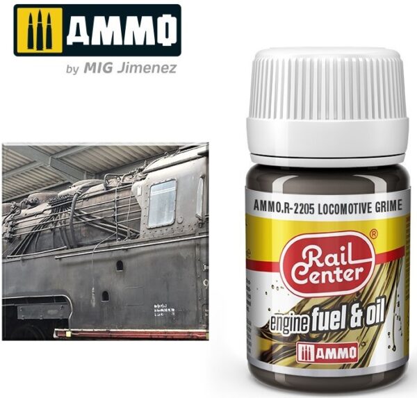MIG Ammo Rail Center 35ml Locomotive Grime