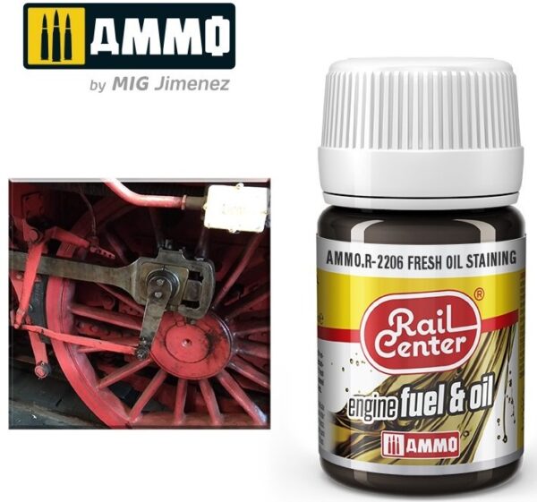 MIG Ammo Rail Center 35ml Fresh Oil Staining