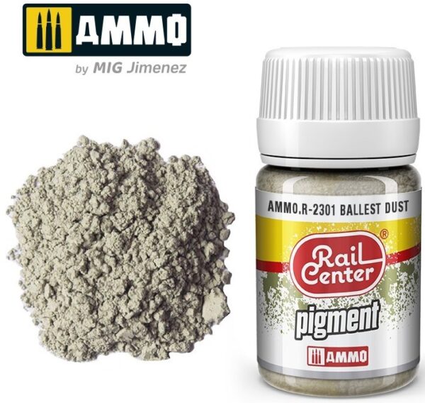 MIG Ammo Rail Center 35ml Ballast Dust