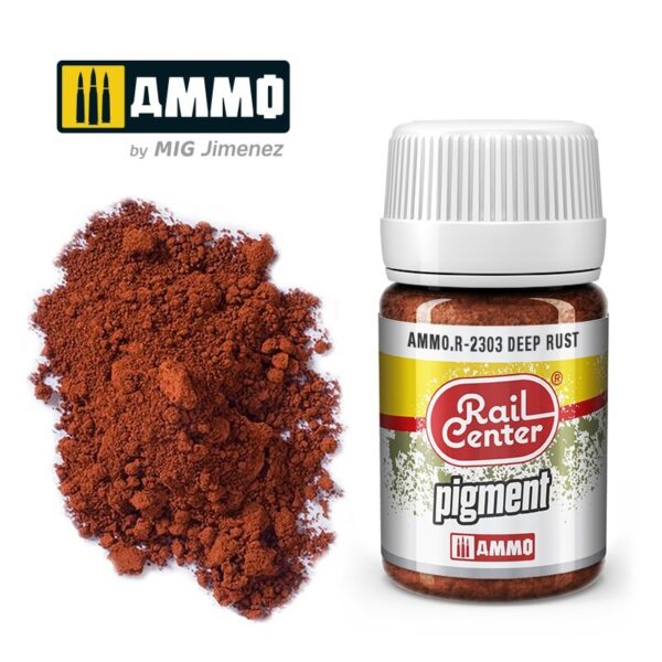 MIG Ammo Rail Center 35ml Deep Rust