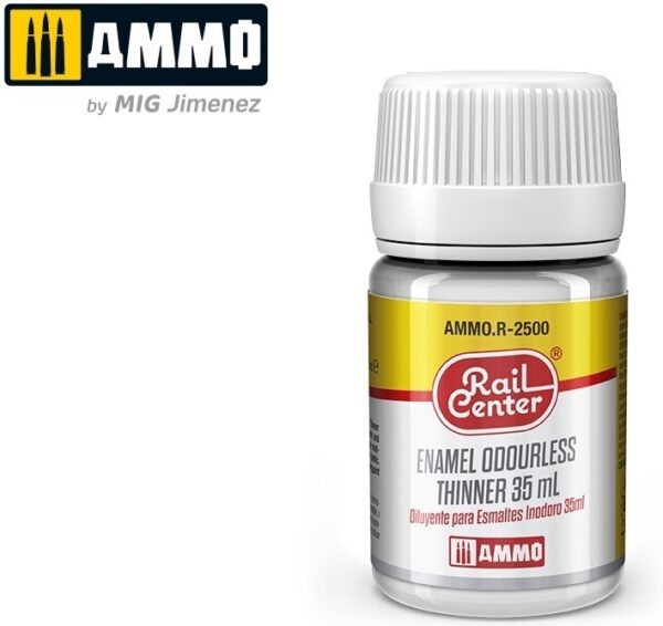 MIG Ammo Rail Center 35ml Enamel Odourless Thinner