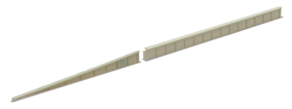 Peco N-Gauge Platform Edging Ramps Concrete Type NB-68 - Image 2