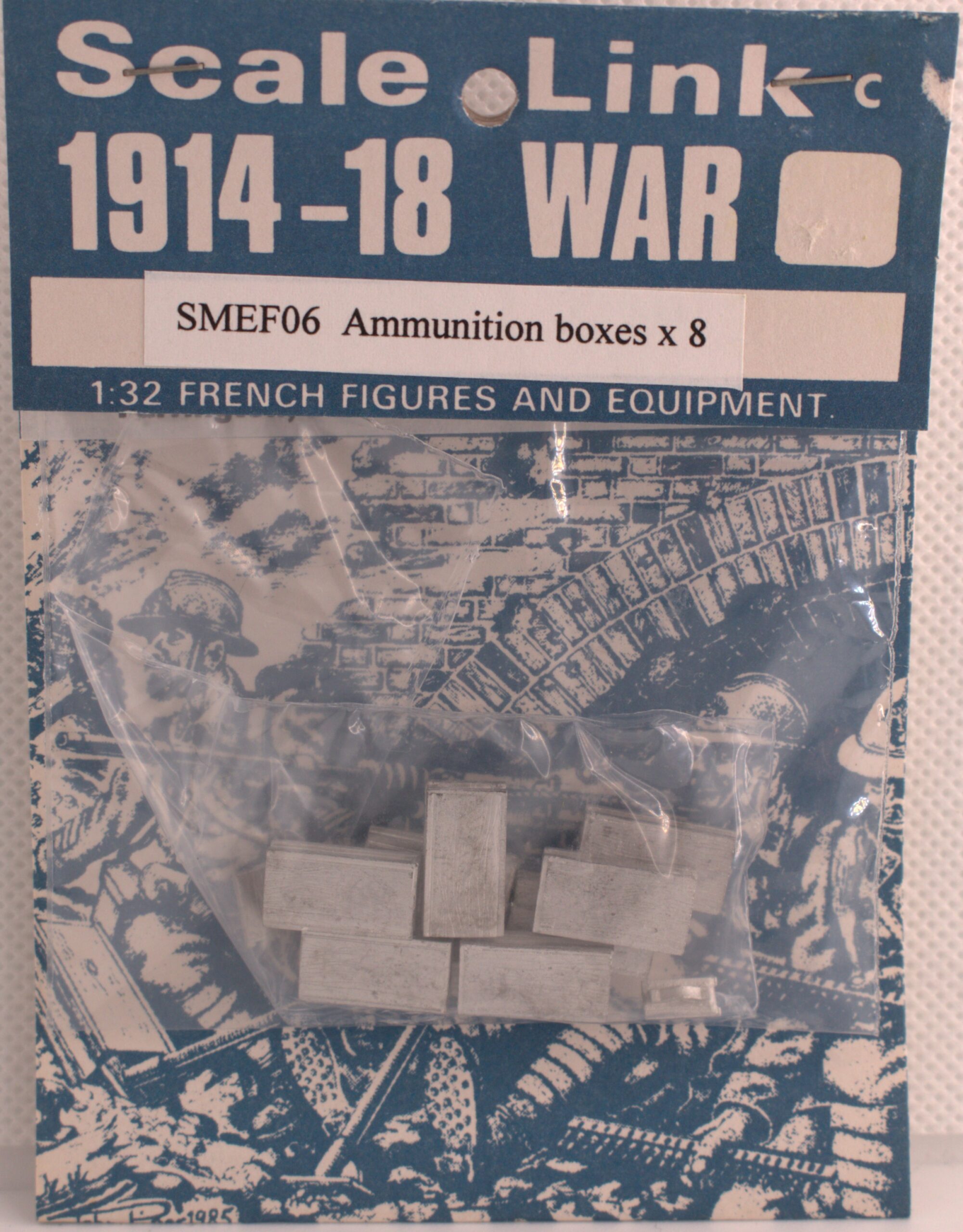 Scale Link - FR 8 x Ammunition Boxes 1/32 Scale