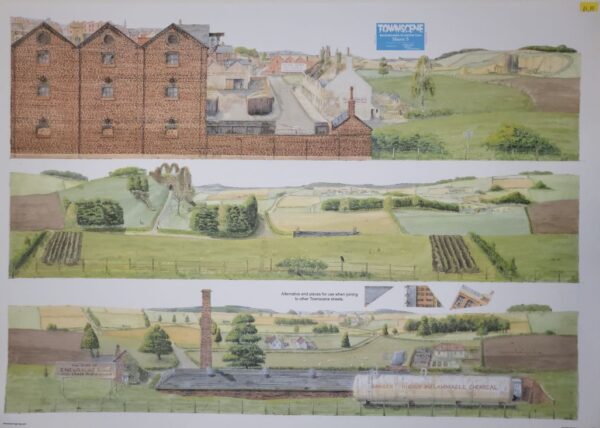 Townscene 4mm/OO Countryside 1 Backscene Sheet No 5