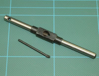 Mini Tap Wrench 1/4"/6mm Cap