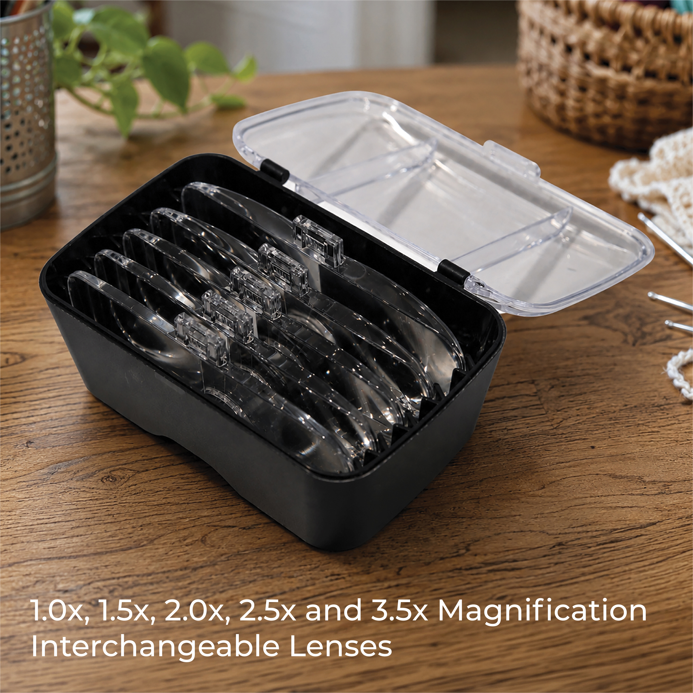 Eagle Magnifier Glasses with 5 Lenses - Image 3