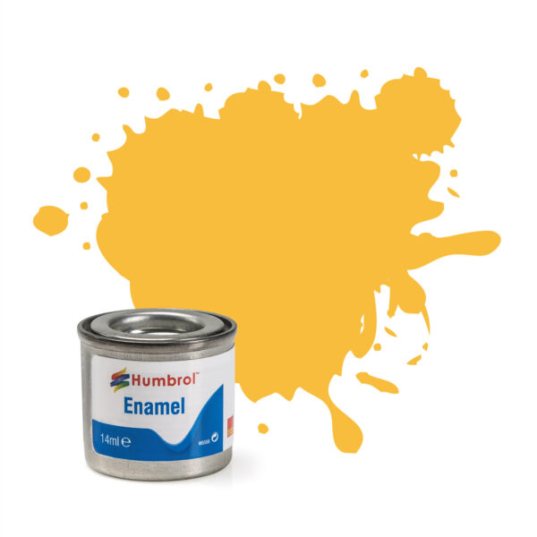 Humbrol Enamel Gloss Light Buff No7 14ml
