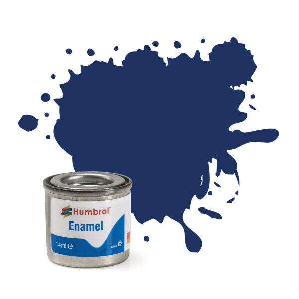 Humbrol Enamel Gloss Midnight Blue No15 14ml
