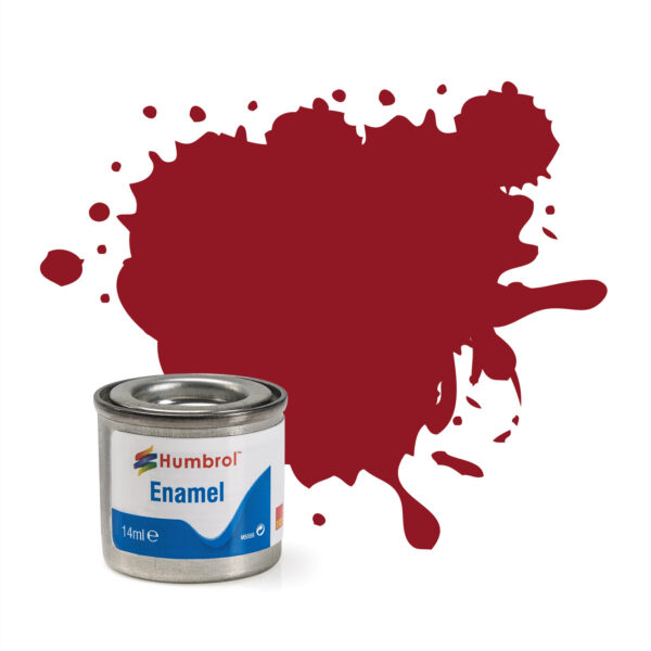 Humbrol Enamel Gloss Crimson No20 14ml