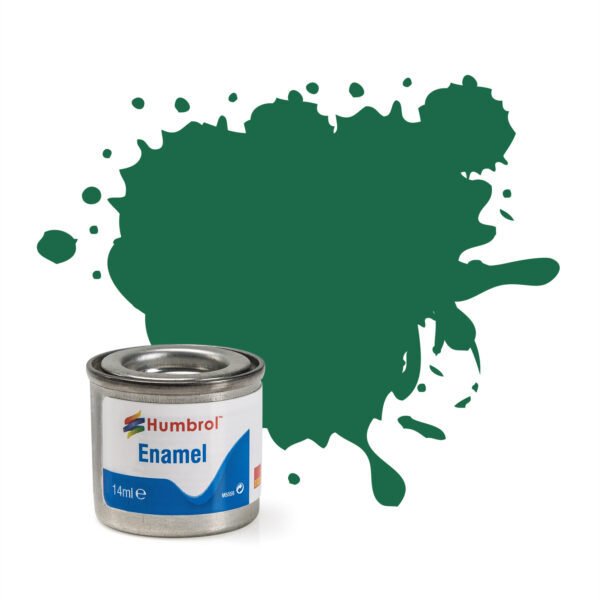 Humbrol Enamel Matt Dark Green  No30