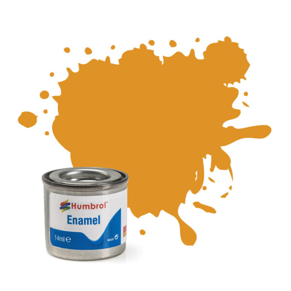 Humbrol Enamel Metallic Brass No54