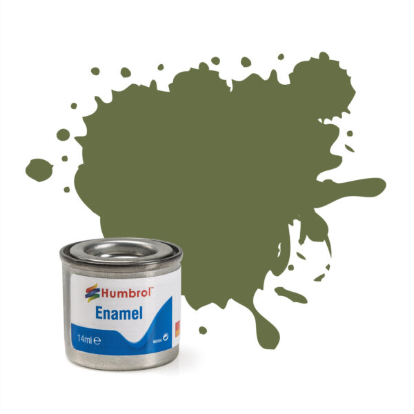 Humbrol Enamel Matt Grass Green No 80