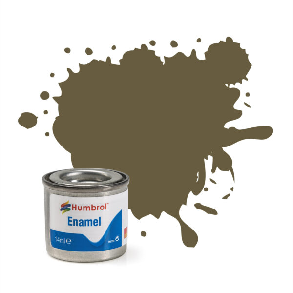 Humbrol Enamel Matt Light Olive No 86