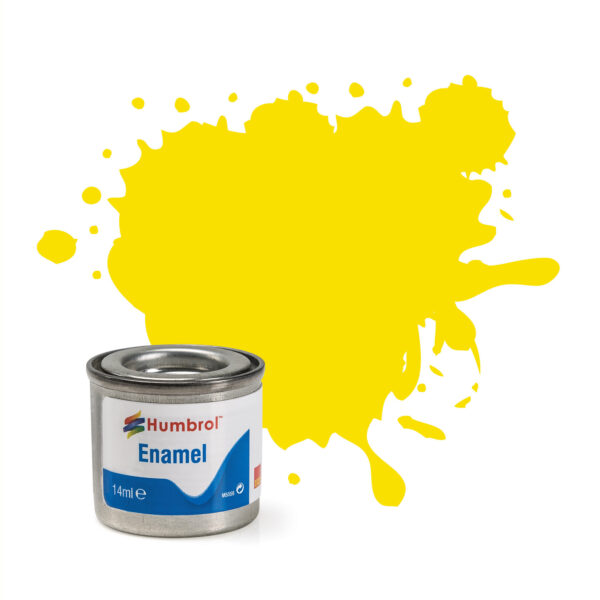 Humbrol Enamel Matt Lemon  No 99