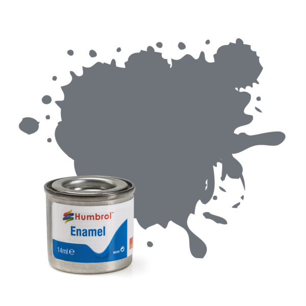 Humbrol Enamel Satin Dark Sea Grey 164