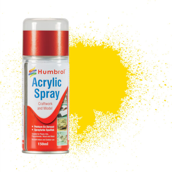 Hum A/Spray Gloss Yellow No69 *AERO*