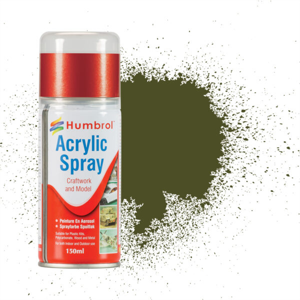 Hum A/Spray Olive Drab No155 *AERO*
