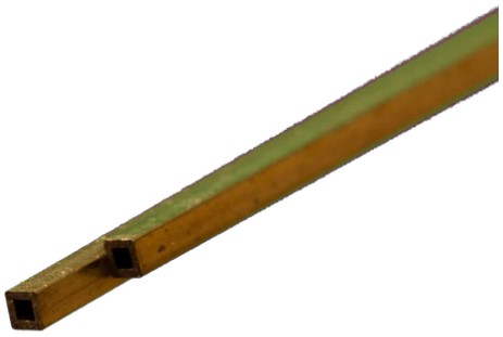 Square Brass Tube (Metric)
